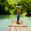 Rafting on the Martha Brae